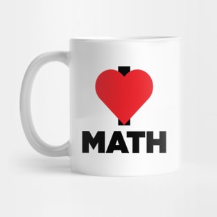 I LOVE MATH Mug